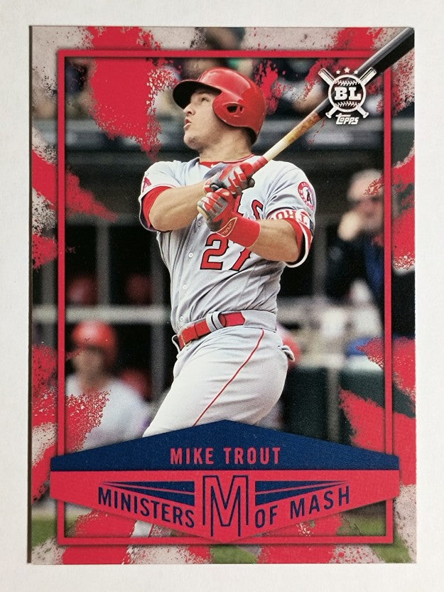 2018 Topps Big League Ministers of Mash #MI10 Mike Trout