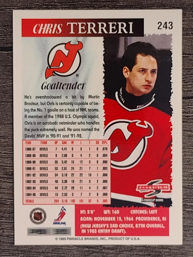 1995-96 Score #243 Chris Terreri