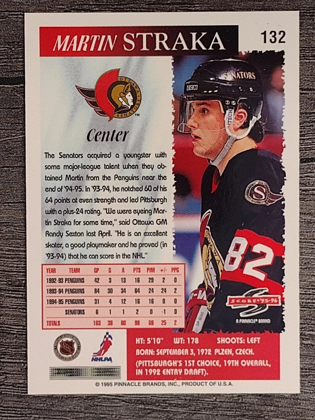 1995-96 Score #132 Martin Straka