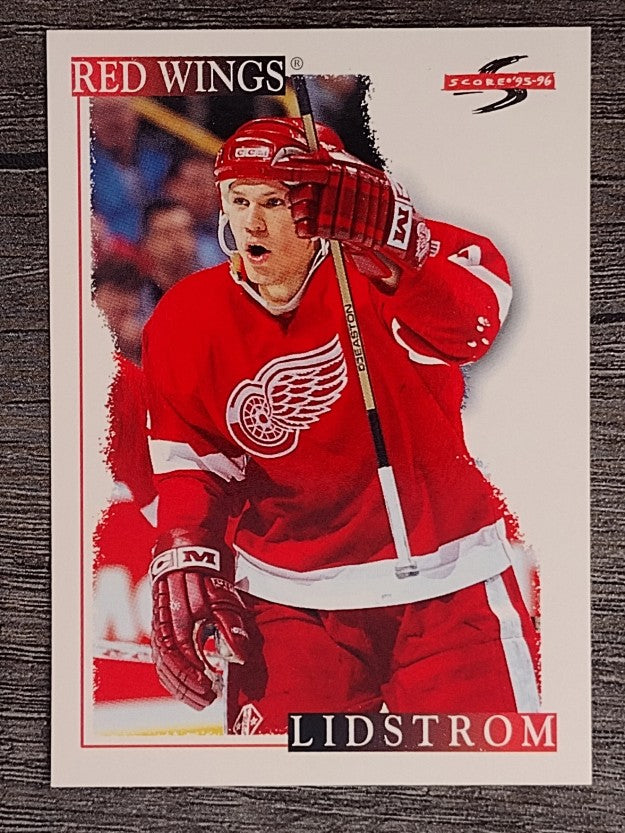 1995-96 Score #51 Nicklas Lidstrom