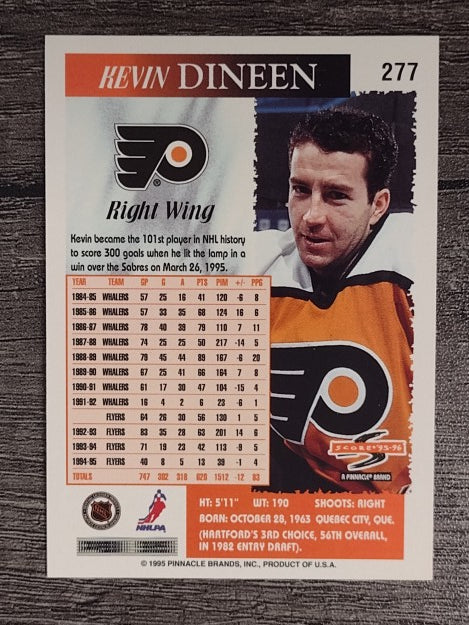 1995-96 Score #277 Kevin Dineen