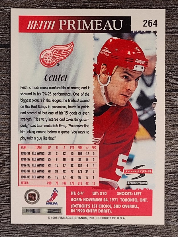 1995-96 Score #264 Keith Primeau