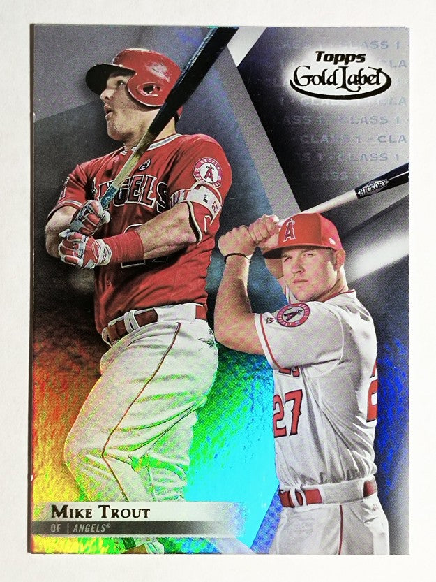 2018 Topps Gold Label Class 1 #6 Mike Trout