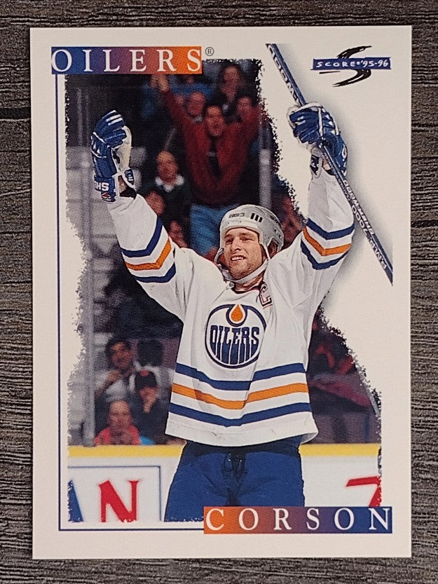 1995-96 Score #245 Shayne Corson