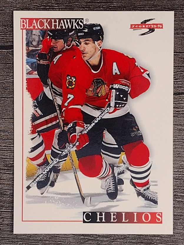 1995-96 Score #3 Chris Chelios
