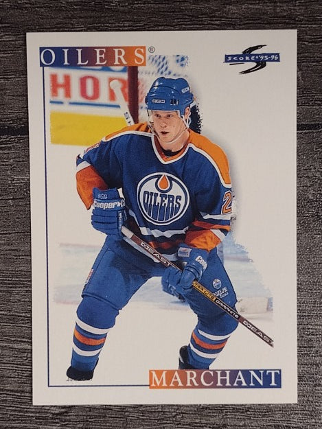 1995-96 Score #34 Todd Marchant