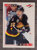 1995-96 Score #23 Jeff Brown