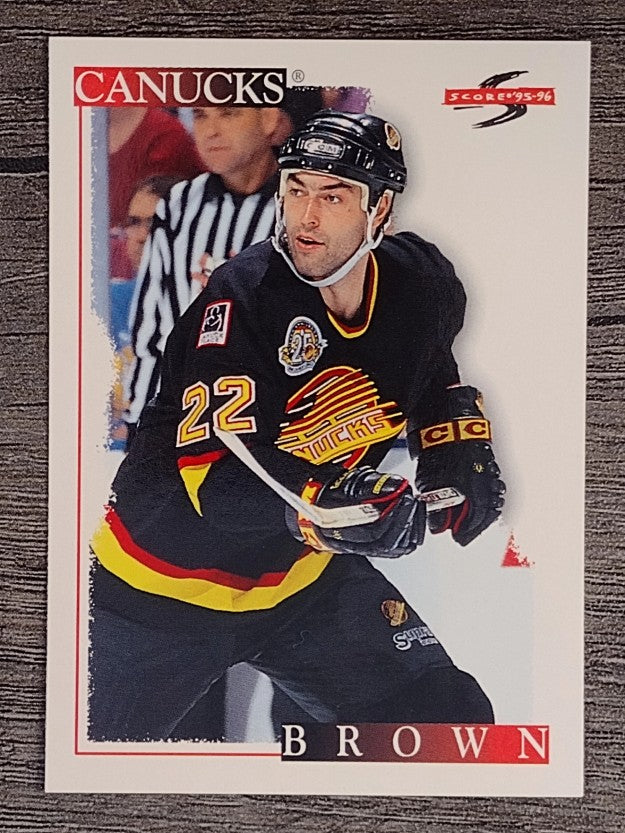 1995-96 Score #23 Jeff Brown