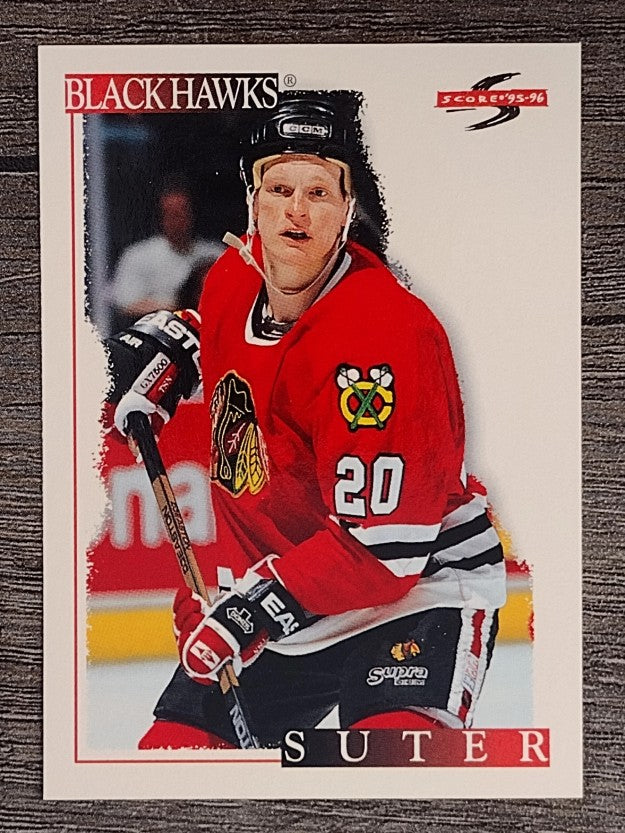 1995-96 Score #82 Gary Suter