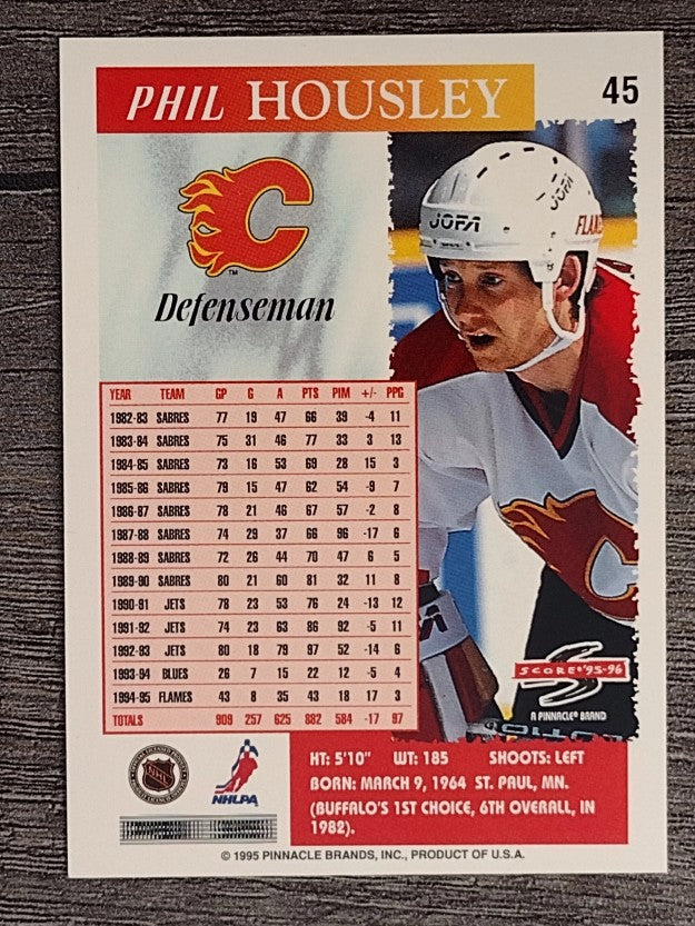 1995-96 Score #45 Phil Housley