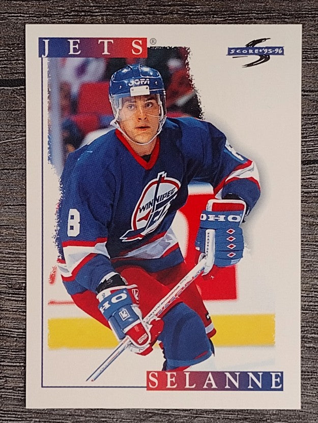 1995-96 Score #7 Teemu Selanne