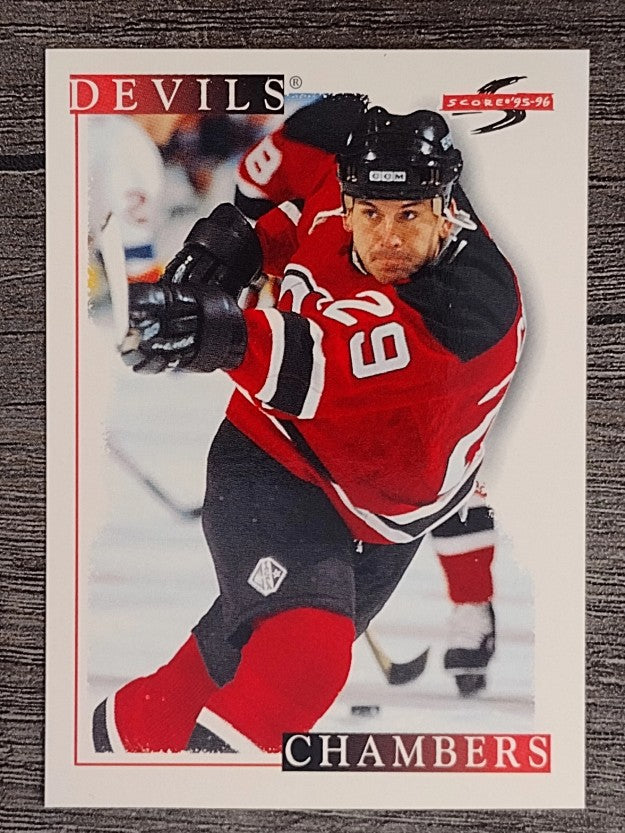 1995-96 Score #86 Shawn Chambers