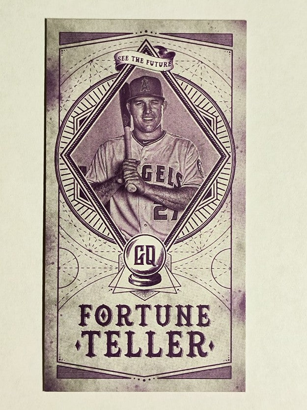 2018 Topps Gypsy Queen Fortune Teller Mini #FTM20 Mike Trout