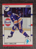 1990-91 Score #185 Paul Cavallini