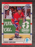 1990-91 Score #15 Chris Chelios