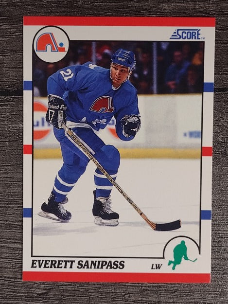 1990-91 Score #28 Everett Sanipass RC