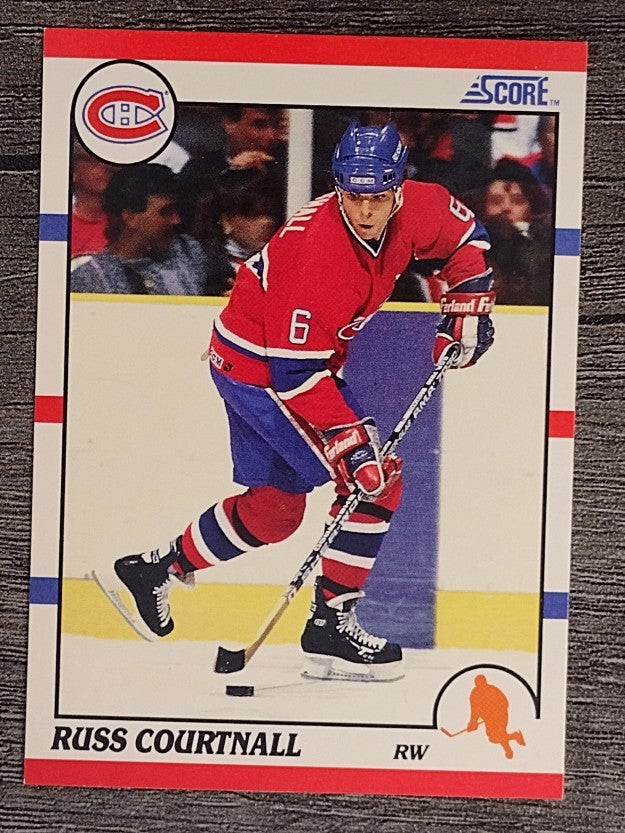 1990-91 Score #148 Russ Courtnall