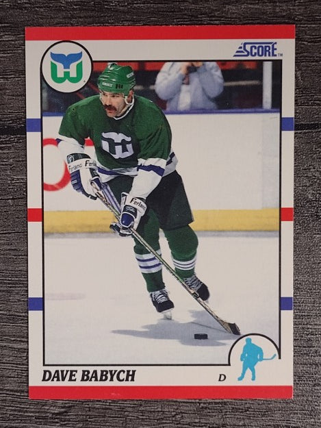 1990-91 Score #172 Dave Babych