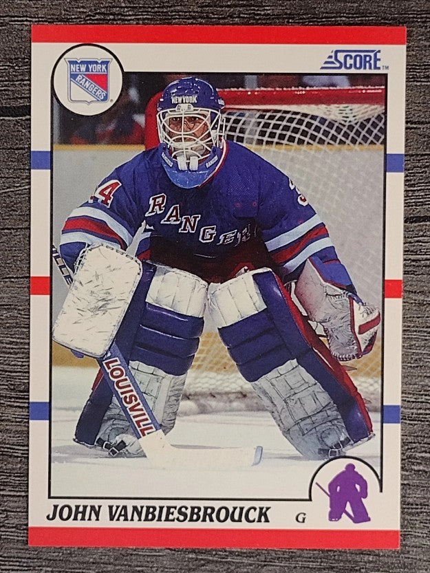 1990-91 Score #175 John Vanbiesbrouck