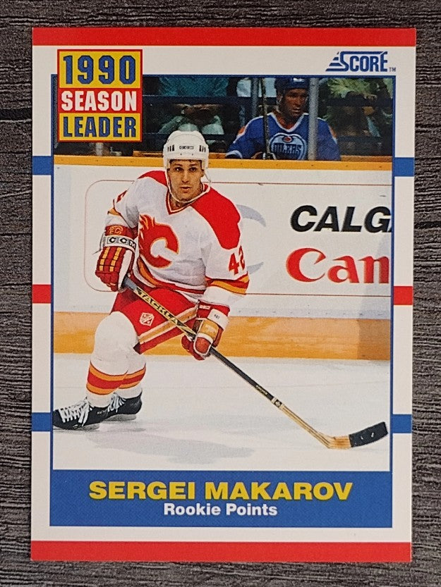 1990-91 Score #350 Sergei Makarov RLL