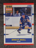 1990-91 Score #351 Brett Hull LL