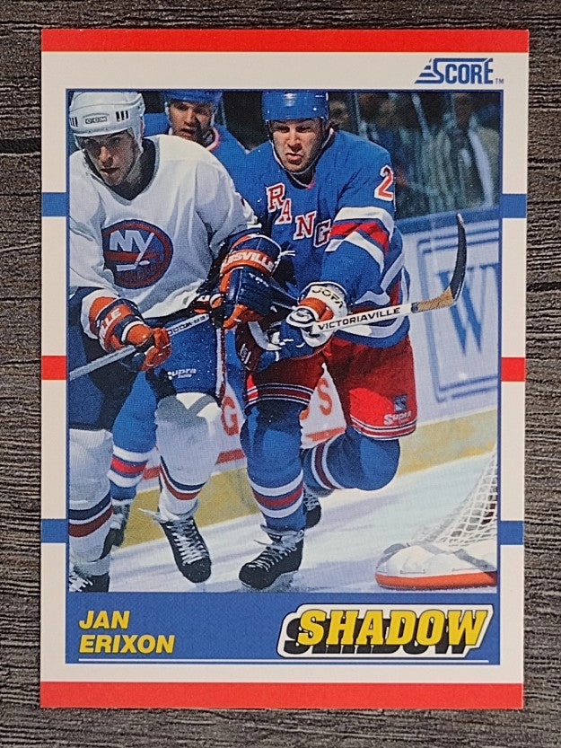 1990-91 Score #343 Jan Erixon Shadow