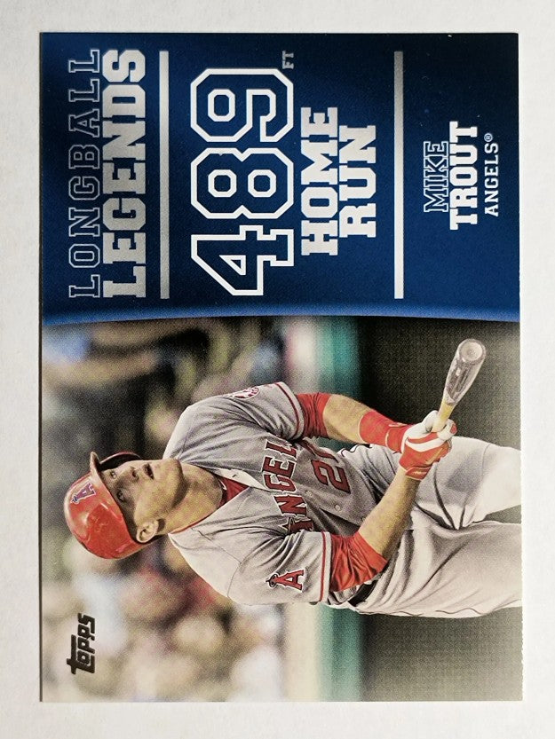 2018 Topps Longball Legends #LL21 Mike Trout