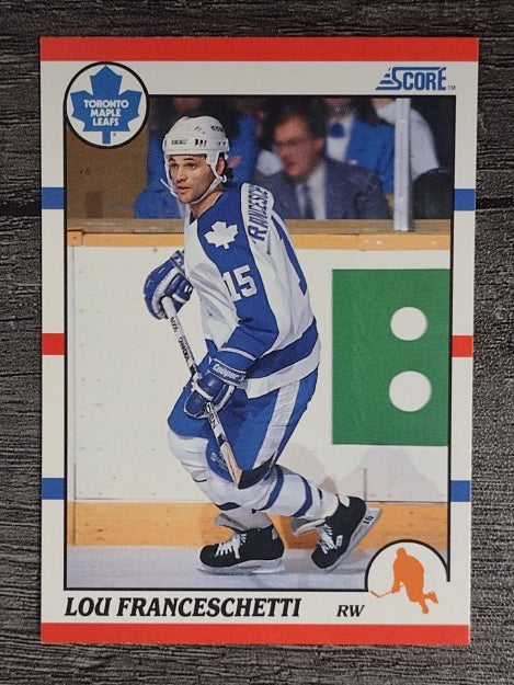 1990-91 Score #266 Lou Franceschetti RC