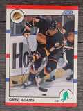 1990-91 Score #240 Greg Adams