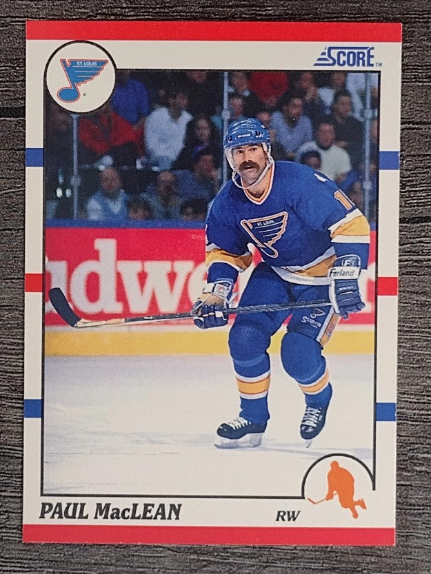 1990-91 Score #203 Paul MacLean