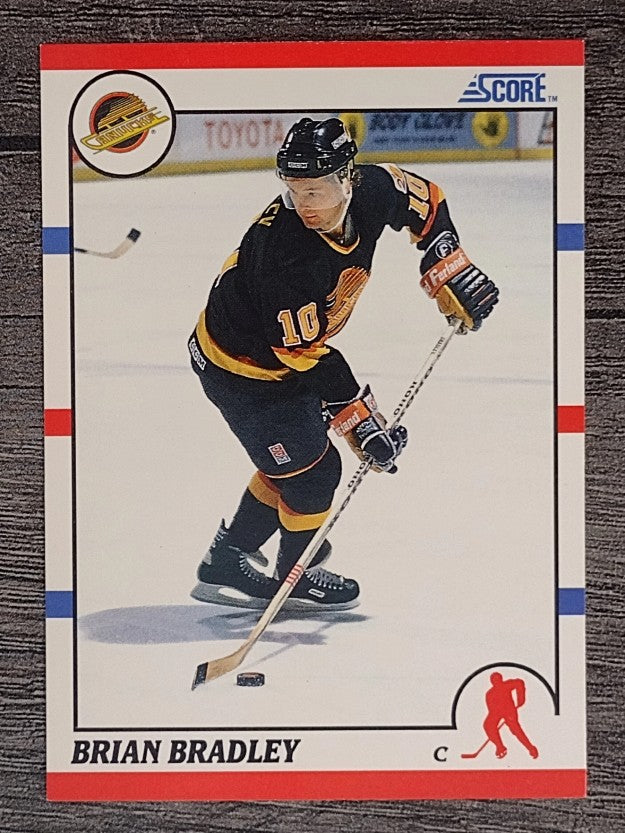 1990-91 Score #198 Brian Bradley