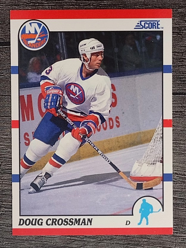 1990-91 Score #59 Doug Crossman
