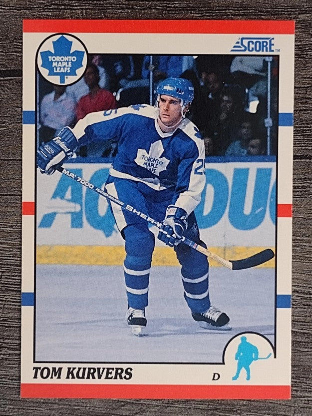 1990-91 Score #142 Tom Kurvers