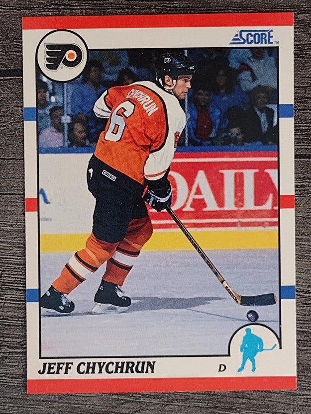 1990-91 Score #138 Jeff Chychrun RC