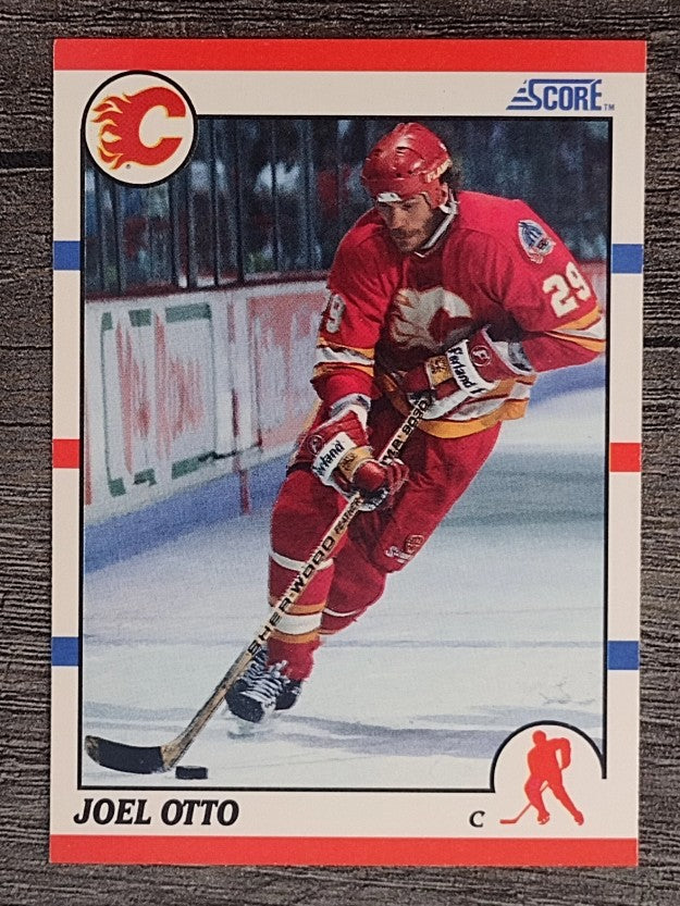1990-91 Score #128 Joel Otto