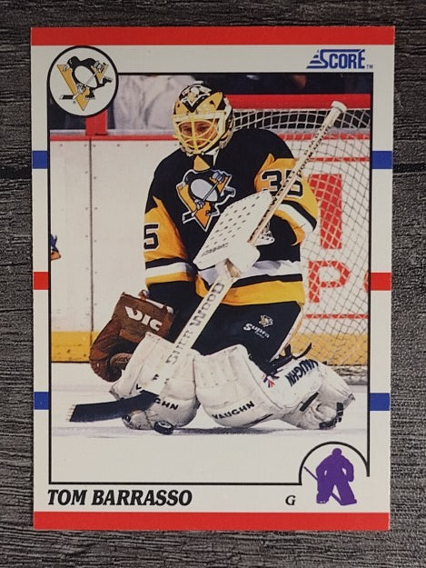 1990-91 Score #121 Tom Barrasso