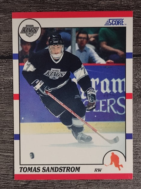 1990-91 Score #183 Tomas Sandstrom