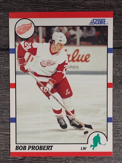1990-91 Score #143 Bob Probert