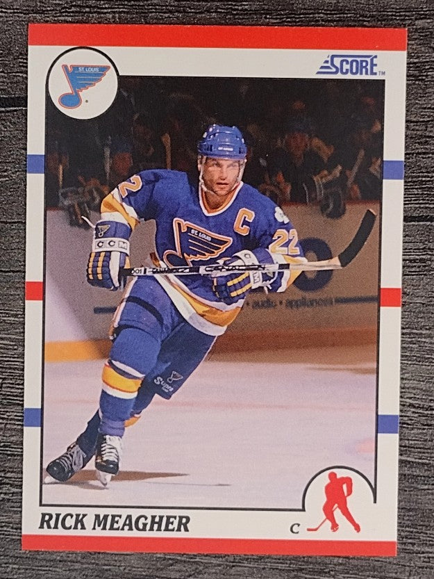 1990-91 Score #267 Rick Meagher