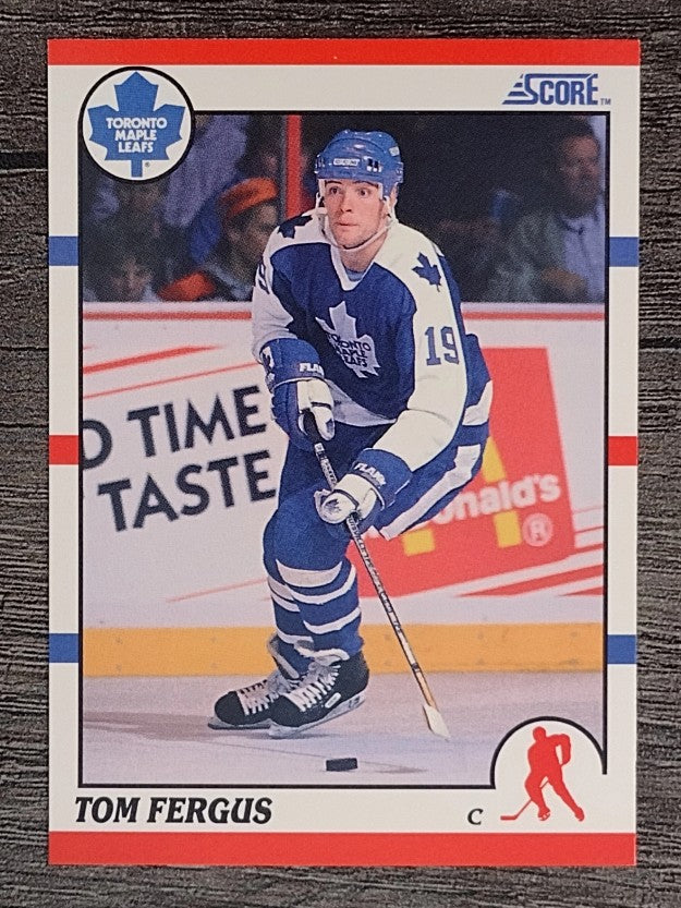 1990-91 Score #285 Tom Fergus