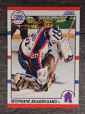 1990-91 Score #282 Stephane Beauregard RC
