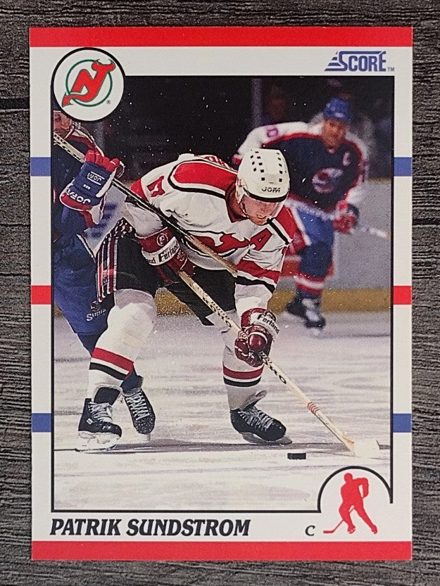1990-91 Score #19 Patrik Sundstrom