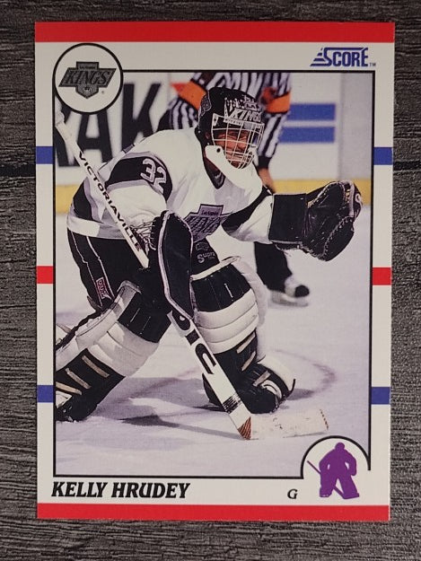1990-91 Score #115 Kelly Hrudey