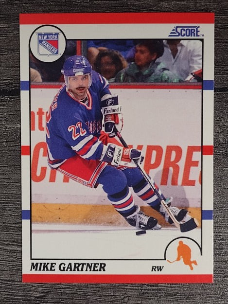 1990-91 Score #130 Mike Gartner