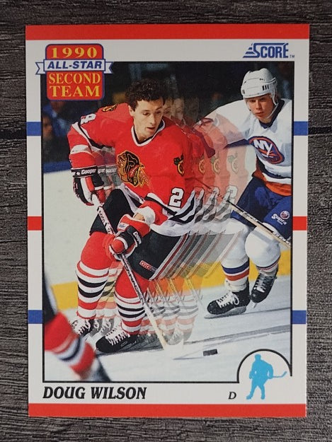 1990-91 Score #320 Doug Wilson AS2
