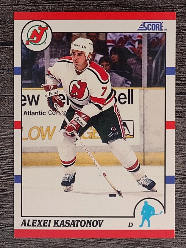 1990-91 Score #209 Alexei Kasatonov RC