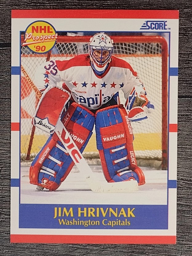 1990-91 Score #386 Jim Hrivnak RC