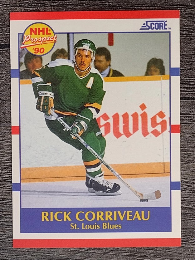 1990-91 Score #396 Rick Corriveau RC