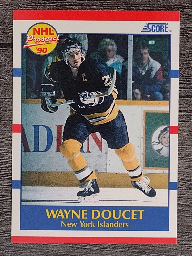 1990-91 Score #397 Wayne Doucet RC