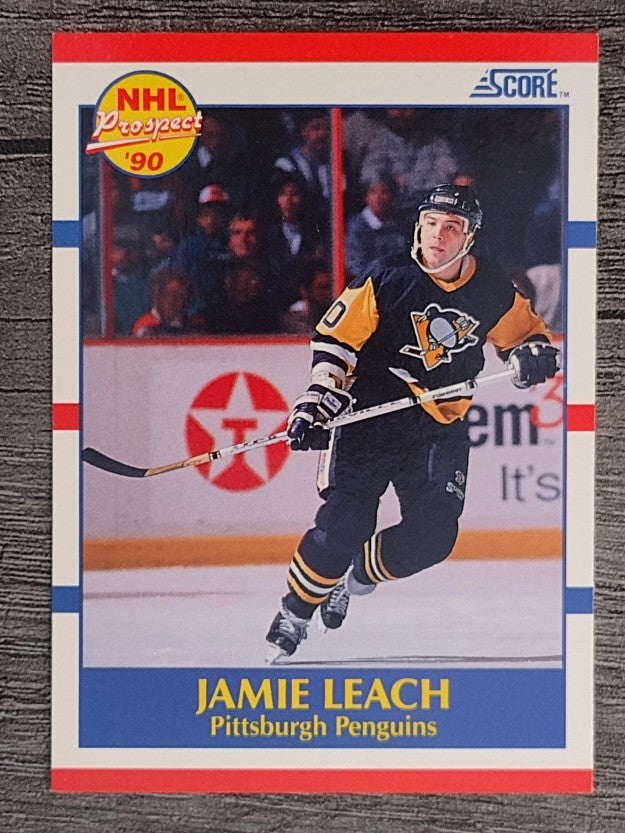 1990-91 Score #420 Jamie Leach RC